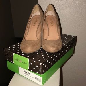 Suede Nude Pumps